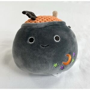 Squishmallows 8" Morrison the Cauldron Plush Halloween 2023 Moon Stars Grey Toy
